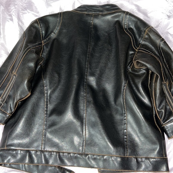 Kenneth Cole dark brown jacket - Picture 3 of 4